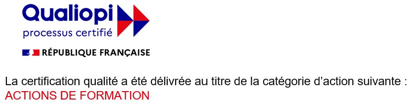 Macaron Qualiopi organisme de formation
